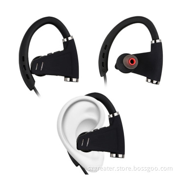 2017 Bluetooth Headphones Sports Earphones Noise Cancelling Headsets Factory Black